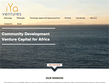 Tablet Screenshot of iyaventures.com